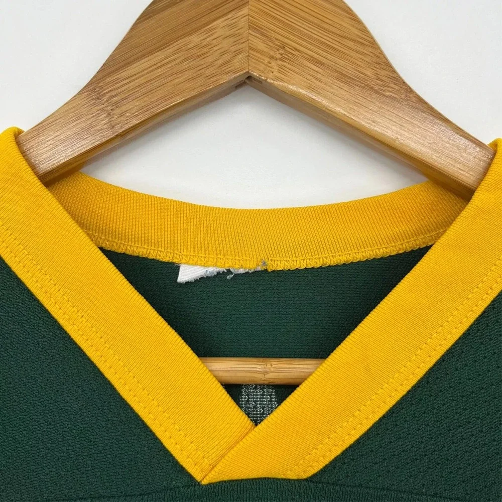 Vintage Logo 7 Green Bay Packers Mark Chmura #89 Jersey Kids Large Green